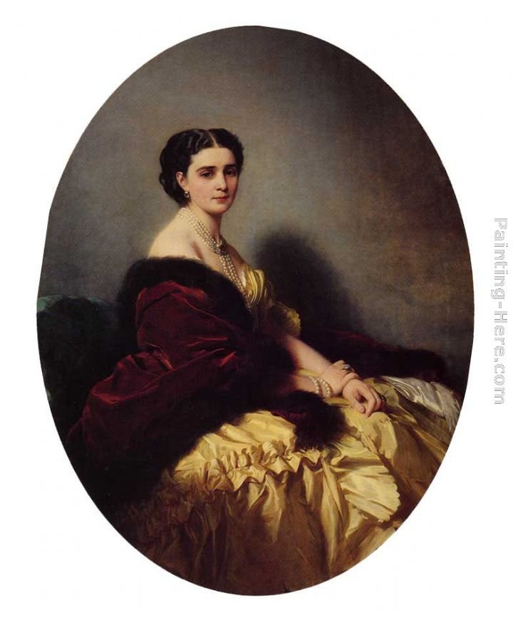 Franz Xavier Winterhalter Madame Sofya Petrovna Naryschkina